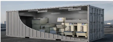 Mobile containerised laboratory